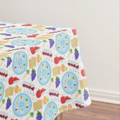 Pessach-Teller Tischdecke (Beispiel)