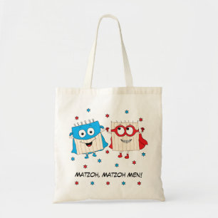 Pessach Tote Beutel "Matzoh, Matzoh Men!" Tragetasche