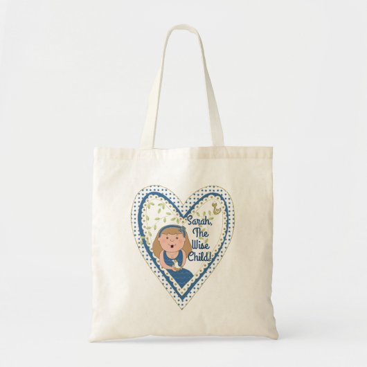 Pessach Tote Tasche "The Wise Child" (Vorne)