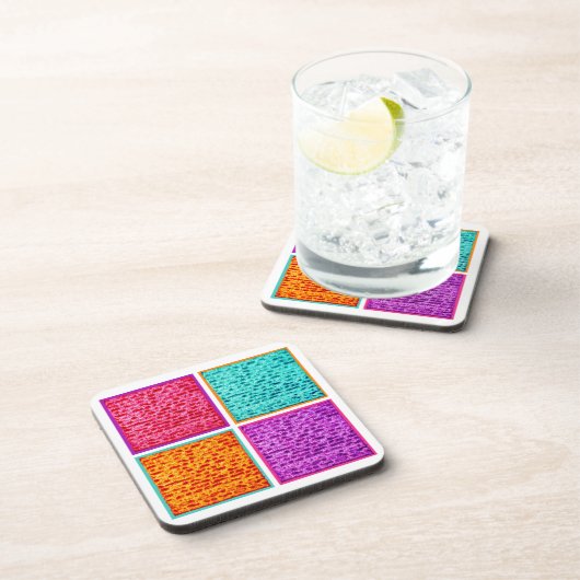 Pessach Untersetzer Colorful Matzah (Rechte Seite)