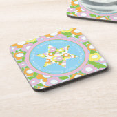 Pessach-Untersetzer "Ein süßer Pessach" Getränkeuntersetzer (Linke Seite)