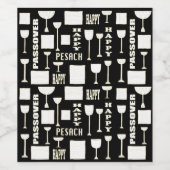 Pessach Wein Flasche Etikett Matzah N Wein (Einzelnes Label)