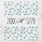 Pessach Weinflasche Etikett Whimsical Seder Time (Einzelnes Label)