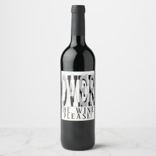 Pessach Weinflaschen Etikett Pessach der Weine