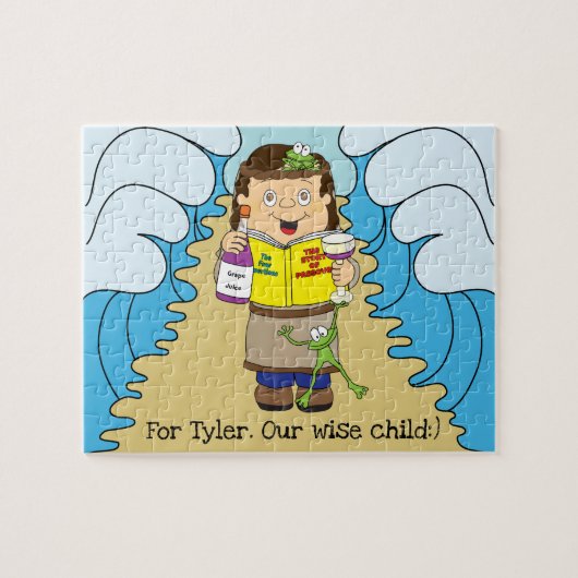 Pessach-weites Kinderpuzzle Puzzle (Horizontal)