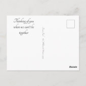 Pessach, wenn wir nicht zusammen Grünwald sein kön Postkarte (Rückseite)