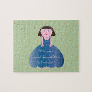 Pessach-Wise-Tochter-Puzzle für Kinder Puzzle