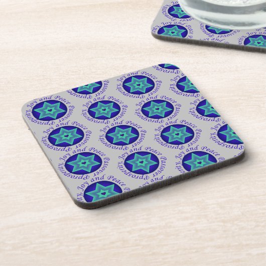 Pessach wünscht getränkeuntersetzer (Linke Seite)