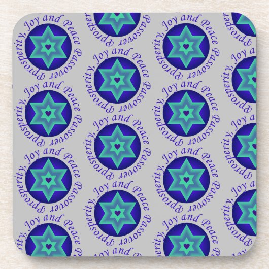 Pessach wünscht getränkeuntersetzer (Vorderseite)