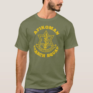 Pessassover Afikoman Search Squad Idf israelisch T-Shirt
