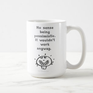 pessimistisch kaffeetasse