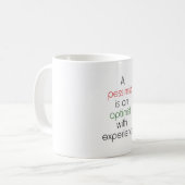 Pessimistoptimist Kaffeetasse (Vorderseite Links)