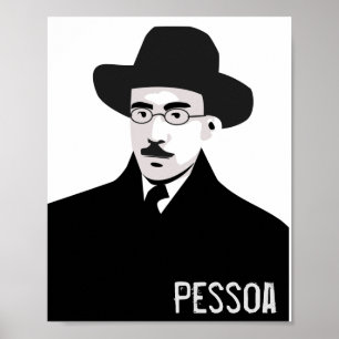 Pessoa Square Poster