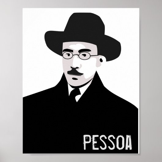 Pessoa Square Poster (Vorne)