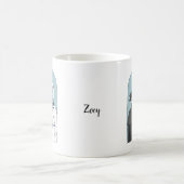Pest Arzt mit COVID Arzt Funny individuelle Name Kaffeetasse (Mittel)