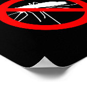 Pest Control Funny Halloween Costume Exterminator Poster (Ecke)