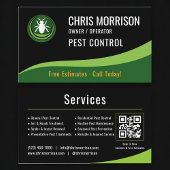 Pest Control Service QR Code Visitenkarte