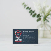 Pest Control Services - Exterminator Business Card Visitenkarte (Stehend Vorderseite)