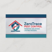 Pest Control Services - Exterminator Business Card Visitenkarte (Vorderseite)