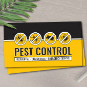 Pest Control Services - Exterminator Business Card Visitenkarte