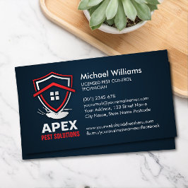 Pest Control Services - Exterminator Business Card Visitenkarte