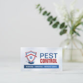 Pest Control Services - Exterminator Visitenkarte (Stehend Vorderseite)