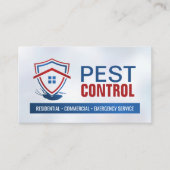Pest Control Services - Exterminator Visitenkarte (Vorderseite)