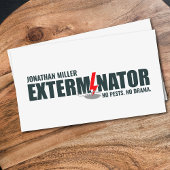 Pest Control Services - Exterminator Visitenkarte