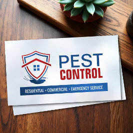 Pest Control Services - Exterminator Visitenkarte