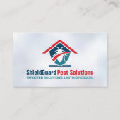Pest Control Services - Exterminator Visitenkarte (Vorderseite)