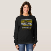 Pest Control Throws Pesticides Exterminator   Sweatshirt (Vorne ganz)