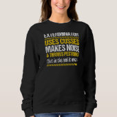Pest Control Throws Pesticides Exterminator   Sweatshirt (Vorderseite)