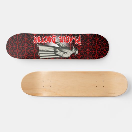 Pest-Doktor Medico Della Peste Skateboard (Horizontal)