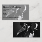 Pest-Doktor Visitenkarte (Vorne/Hinten)