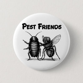 Pest Friends BESTE FREUNDIN Button
