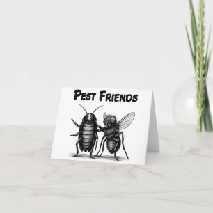 Pest Friends BESTE FREUNDIN Karte