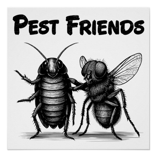 Pest Friends BESTE FREUNDIN Poster (Vorderseite)