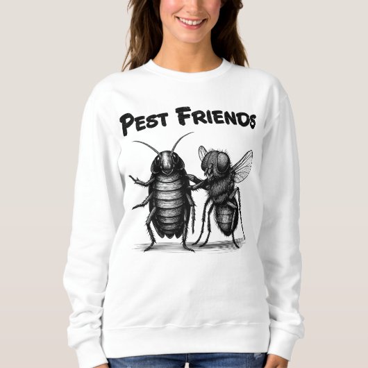 Pest Friends BESTE FREUNDIN Sweatshirt (Vorderseite)