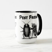 Pest Friends BESTE FREUNDIN Tasse (VorderseiteRechts)