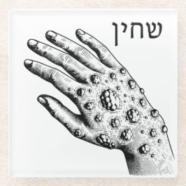 Pest für Seder Glasuntersetzer