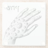 Pest für Seder Glasuntersetzer (Rückseite)