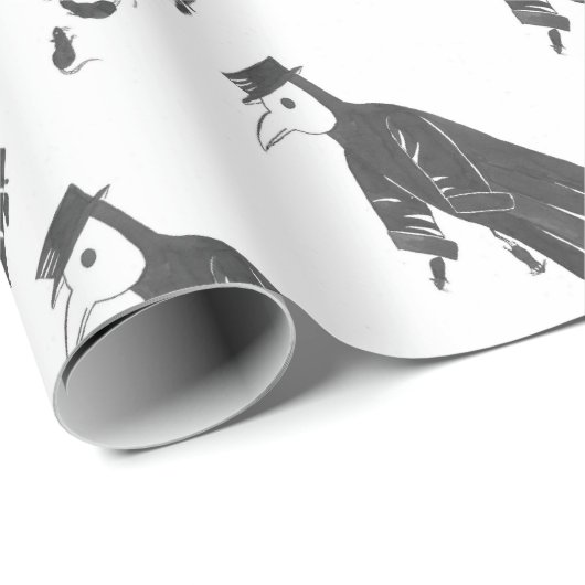 Pest-Geist Geschenkpapier (Rolleneckpunkt)