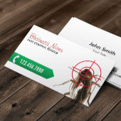 Pest Kontrolle Beruflich Bug Killer Visitenkarte