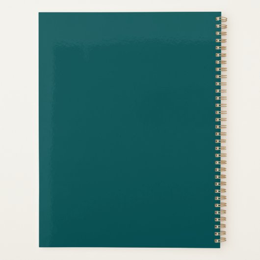 Pest Kontrolle Custom Company Planer (Rückseite)