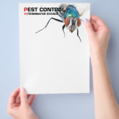 Pest-Kontrolle Flyer (Hand)