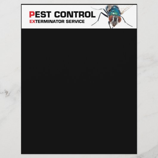 Pest-Kontrolle Flyer (Vorne)