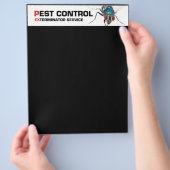 Pest-Kontrolle Flyer (Hand)