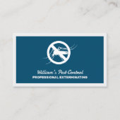 Pest-Kontrolle Visitenkarte (Vorderseite)