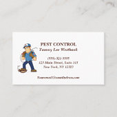 Pest-Kontrolle Visitenkarte (Vorderseite)