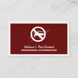 Pest-Kontrolle Visitenkarte
